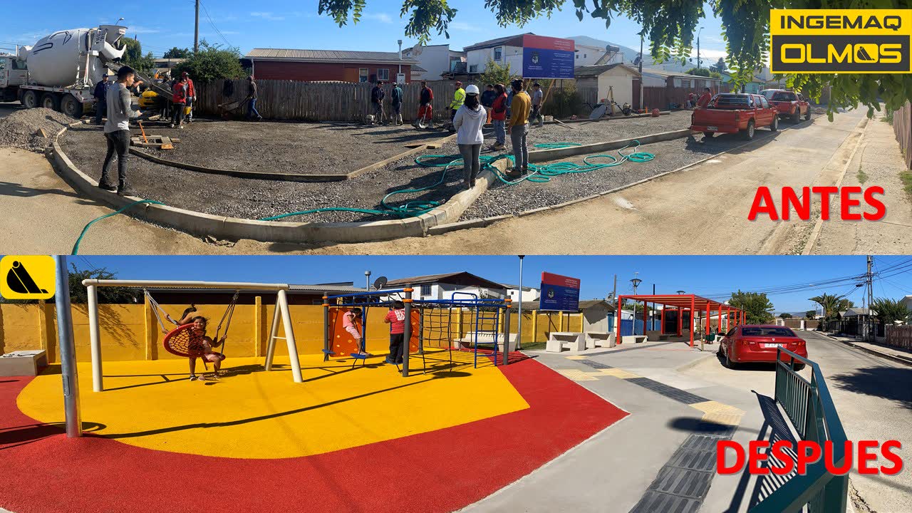 Antes y después de proyecto de mejoramiento 2