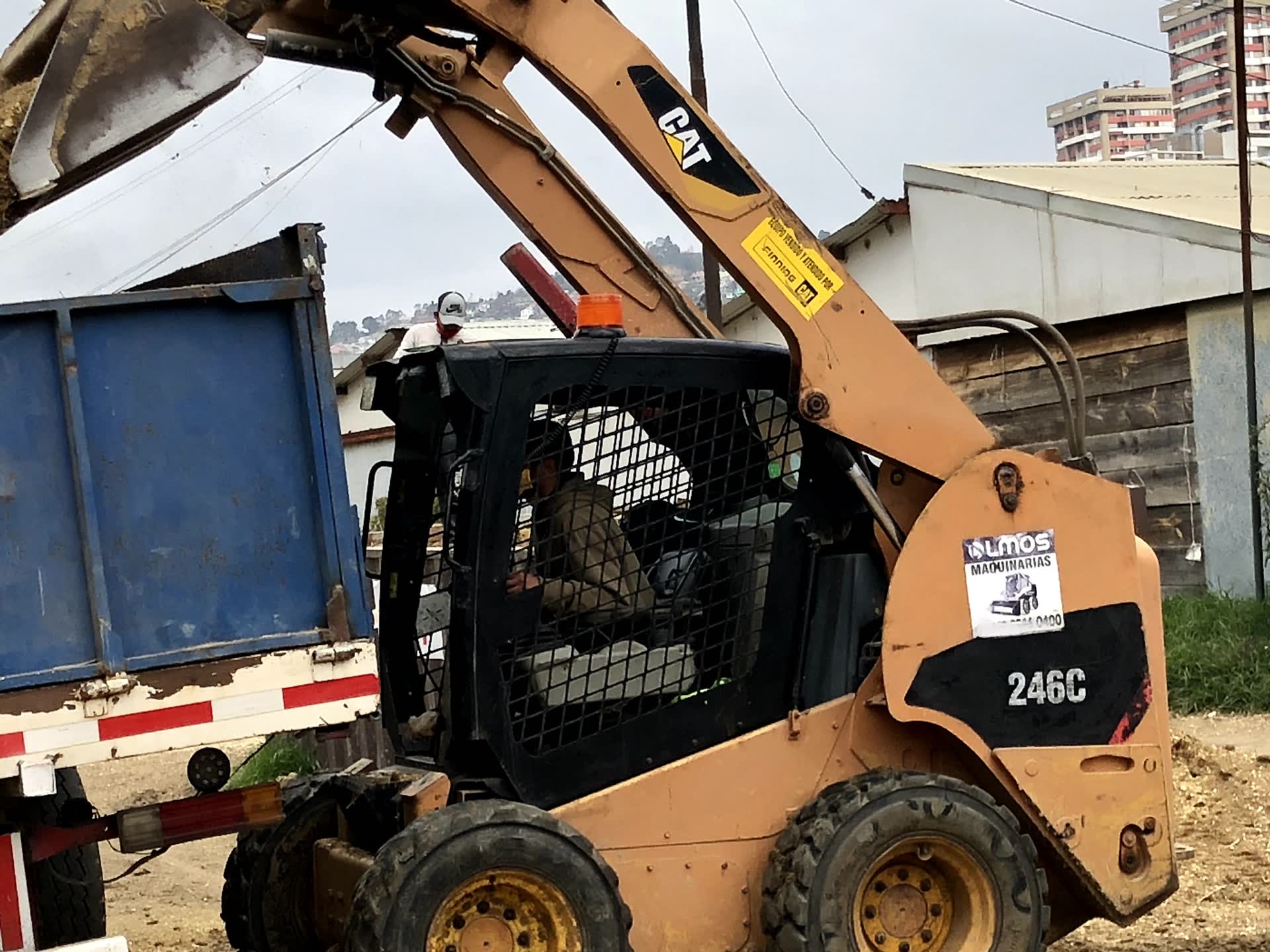Maquinaria arrendada en Sporting