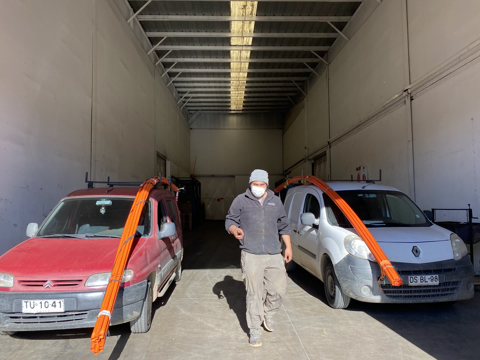 Logística de maquinaria pesada y materiales